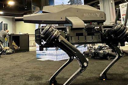 Американцы создали робота-собаку со снайперской винтовкой