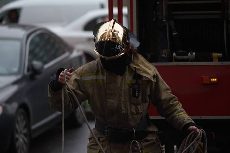 Пожар в Кронштадте унес жизни трех человек