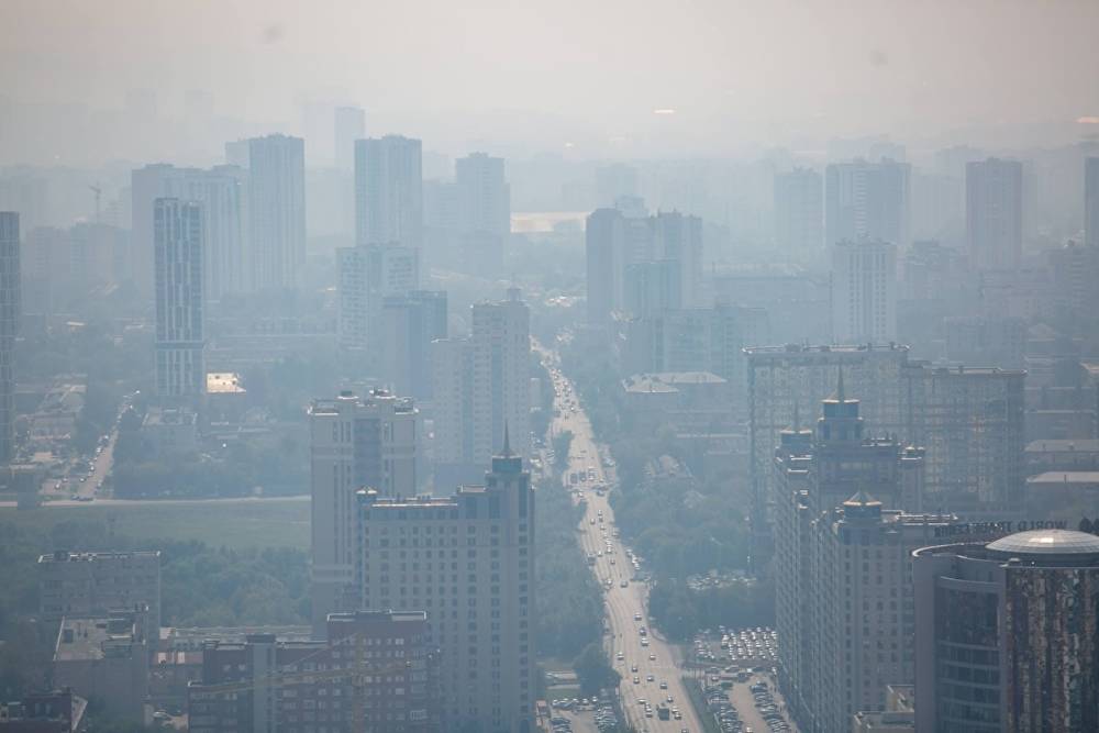 Роспотребнадзор снова зафиксировал загрязнение воздуха из-за смога в Екатеринбурге
