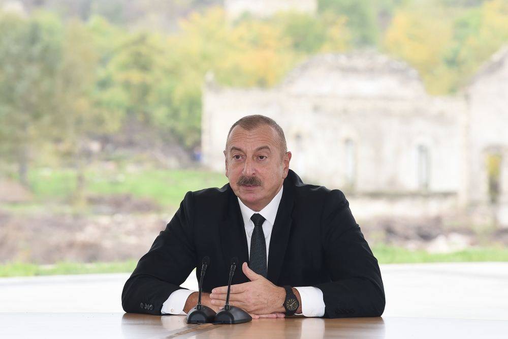 Президент Ильхам Алиев: Когда я сообщил об освобождении Физули, весь мир увидел, что мы до конца выполним свою почетную миссию