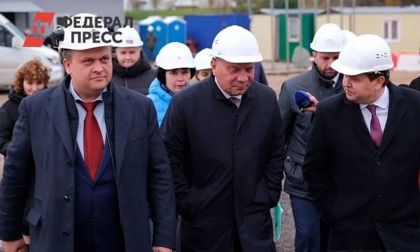 Вице-премьер Борисов побывал на стройке научного центра в Великом Новгороде