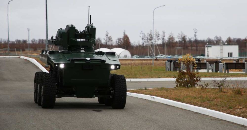 Автономную группу ударных роботов испытали в России