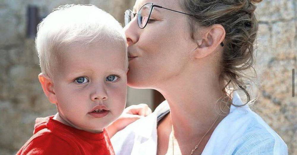 «Белокурый малыш»: Собчак показала 4-летнего сына от Виторгана