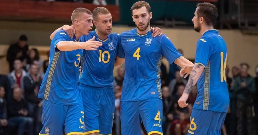 Сборная Украины узнала соперников по футзальному Евро-2022