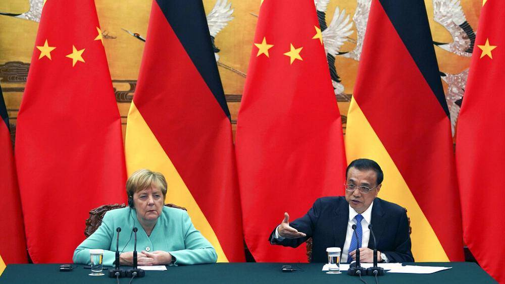 Прощальная беседа Меркель и Си