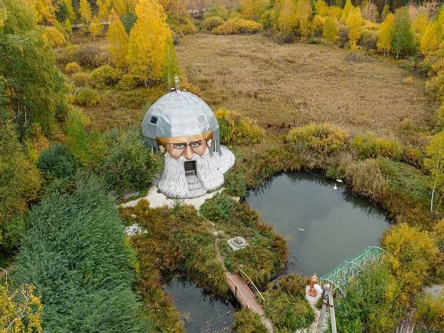 Голова Святогора на Южном Урале вступает в борьбу в конкурсе на самый необычный арт-объект России