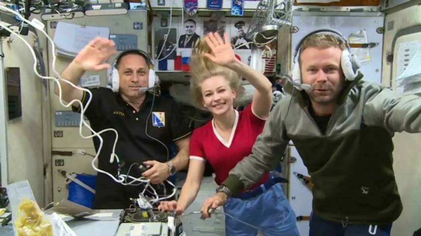 Юлия Пересильд рассказала про общение с иностранными астронавтами на МКС