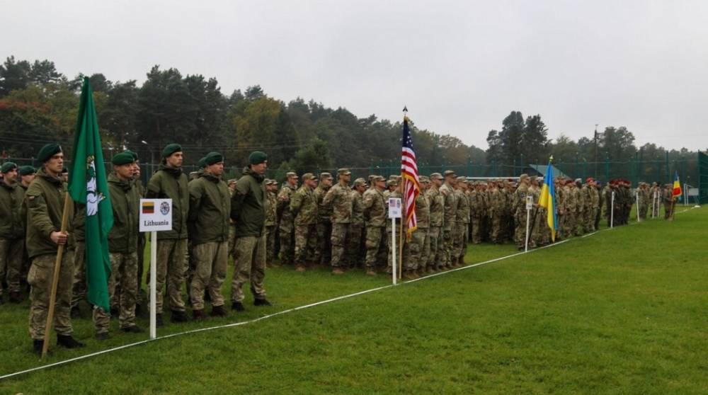 В Украине закончились военные учения Rapid Trident-2021