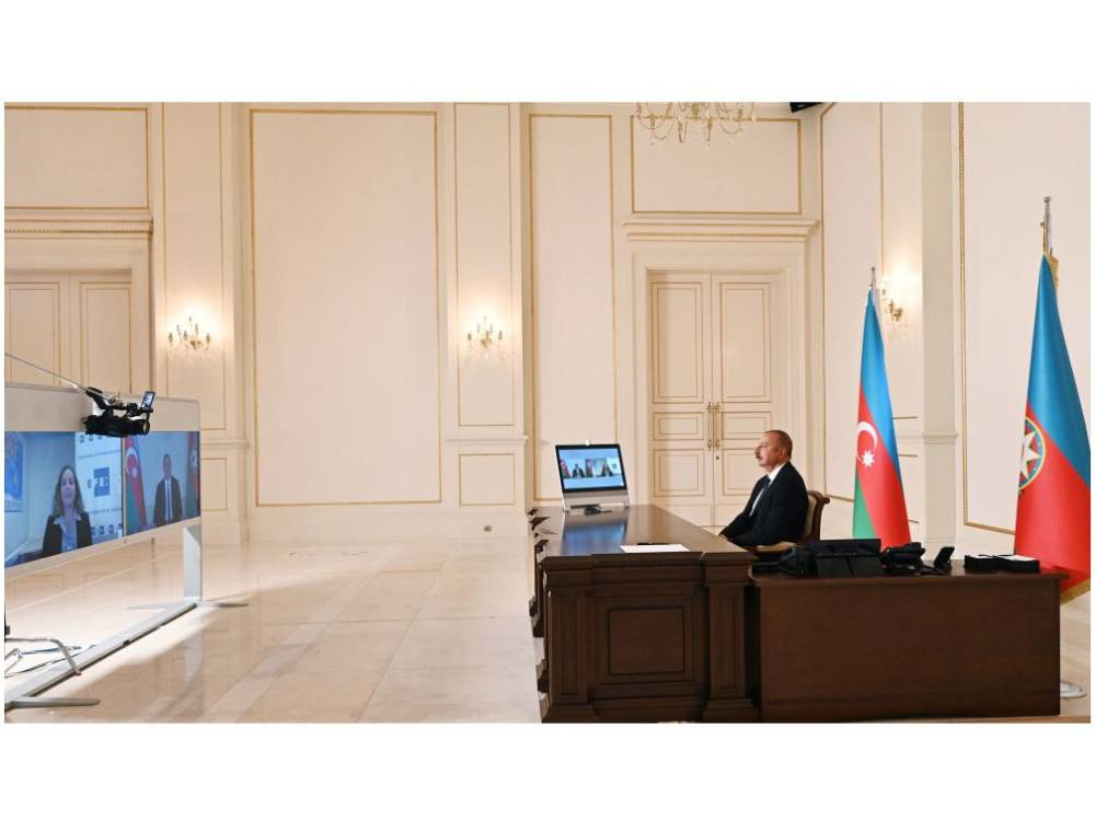 Президент Ильхам Алиев: Мы продолжаем контакты с Европейским союзом и ожидаем предложение по экономической поддержке