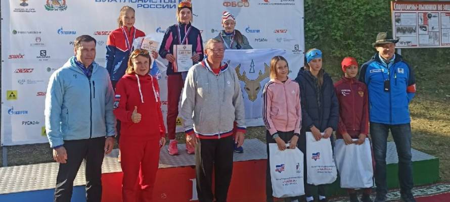 Юная биатлонистка из Петрозаводска завоевала медаль Первенства России
