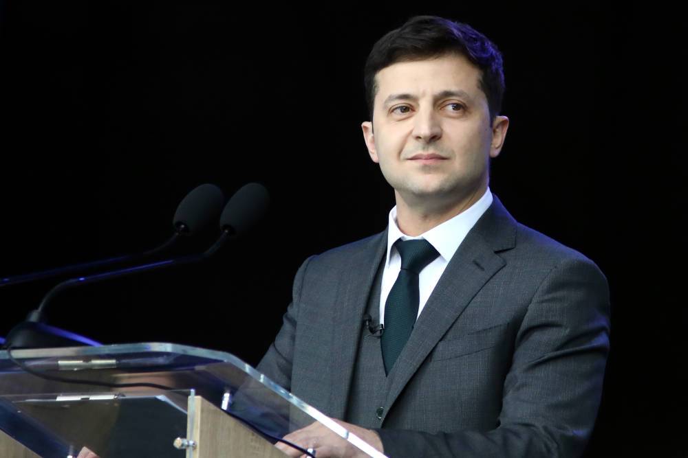 Владимир Зеленский дал невысокие оценки работе партии "Слуга народа" и себе на посту президента