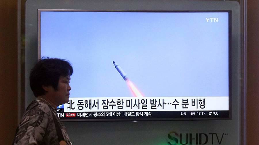 КНДР подтвердила запуск баллистической ракеты с подлодки