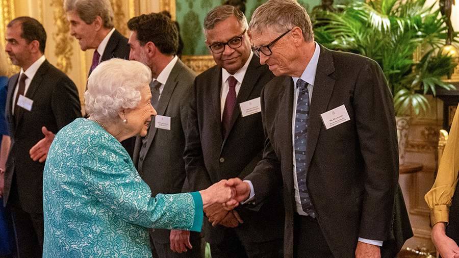 Билл Гейтс посетил прием королевы Елизаветы II в Виндзорском замке
