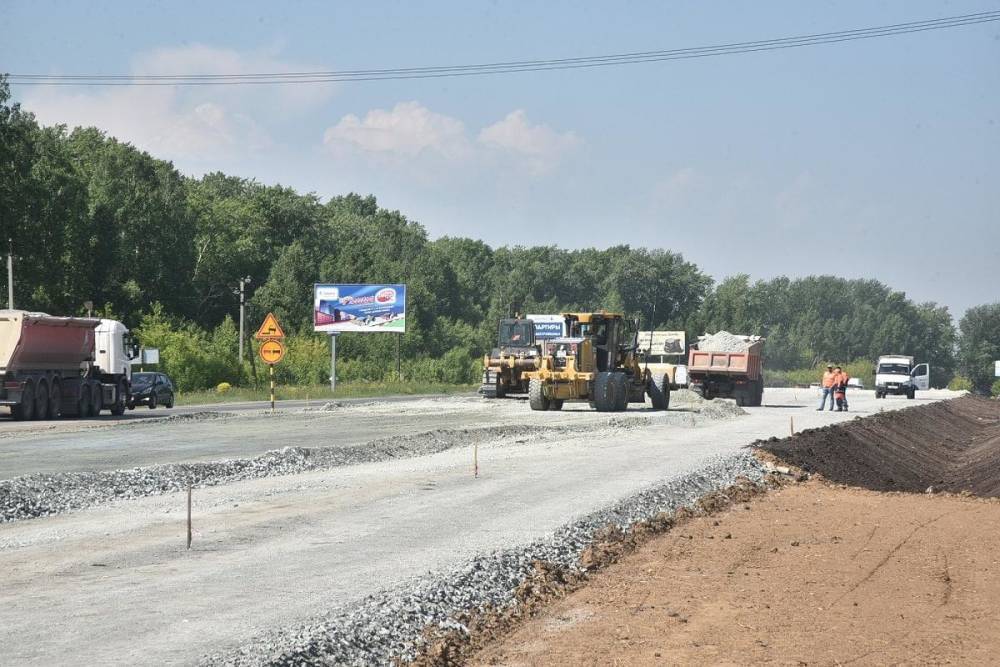 «Сибуправтодор» рассказал о ходе строительства Восточного обхода за 3,7 млрд рублей в Новосибирске