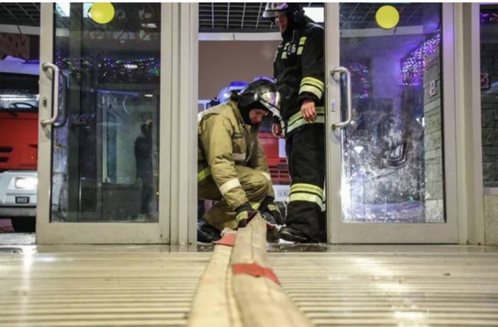 Взрыв произошёл в торговом центре под Воронежем