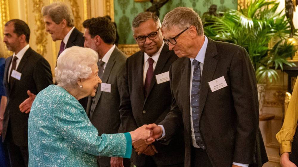 Билл Гейтс, Борис Джонсон и другие на приеме Елизаветы II в Виндзоре