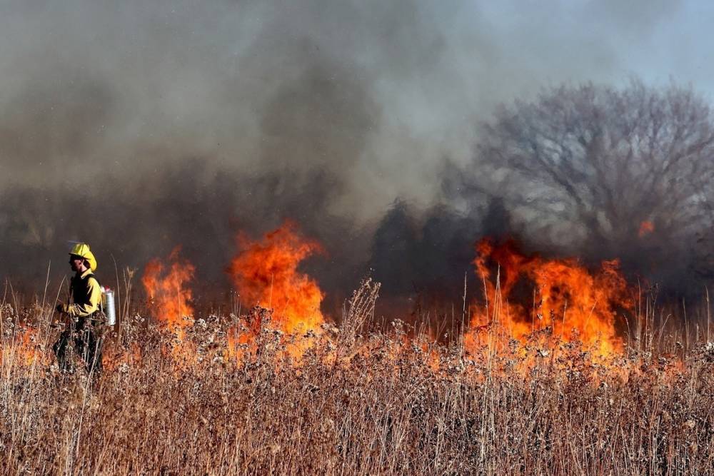 В Пензенской области за сутки потушили 11 пожаров