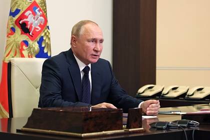 Путин обратился к россиянам с болеющими родственниками