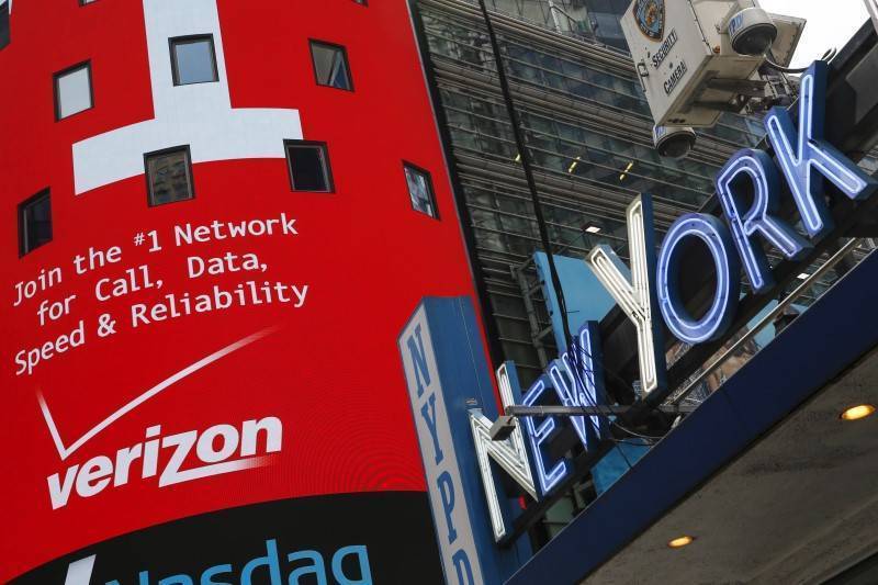Квартальная чистая прибыль Verizon выросла на 45%