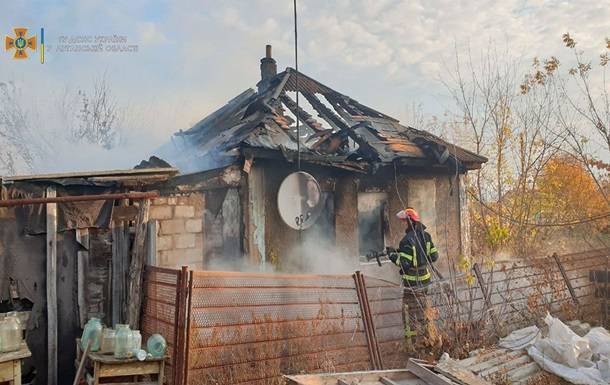 В пожаре на Луганщине погибли двое