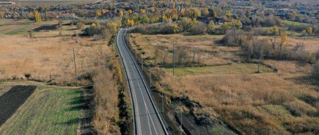 «Большое строительство»: завершаются работы на автодороге между Краматорском и Добропольем