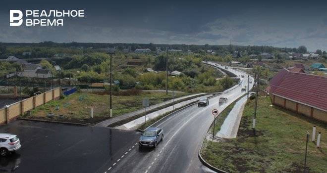 В Татарстане завершен капитальный ремонт участка автодороги Чистополь — Нижнекамск