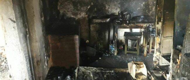 В Мариуполе в результате пожара погибли два человека