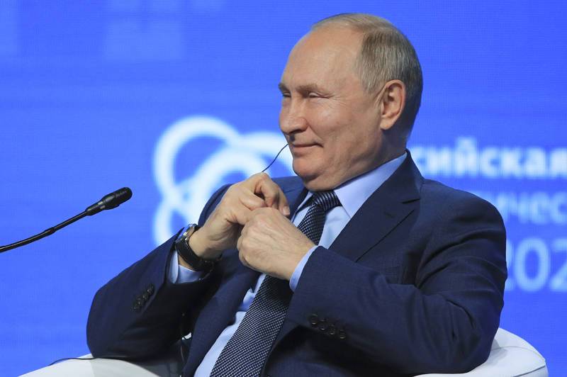 Путин выразил благодарность Европе за санкции