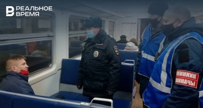 В Татарстане в пригородных поездах усиливается контроль за соблюдением масочного режима