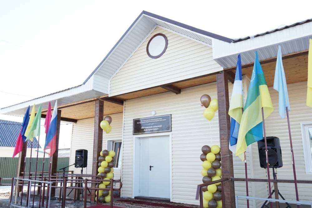 В Баунтовском районе Бурятии построили новый дом культуры