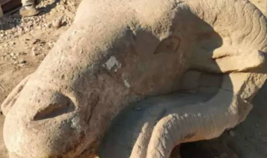 Археологи обнаружили на Алее Сфинксов необычные статуи (ФОТО)