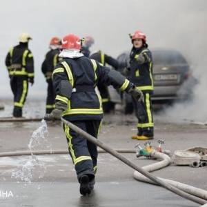 В пожаре под Харьковом погибли три человека