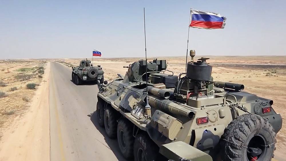 Российские военные провели в Сирии мастер-класс по применению огнеметов