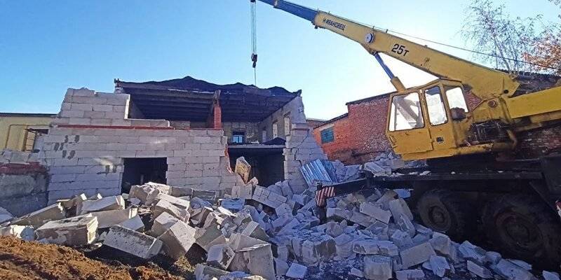 В Троицке из-под завалов обрушившегося здания извлекли тело рабочего