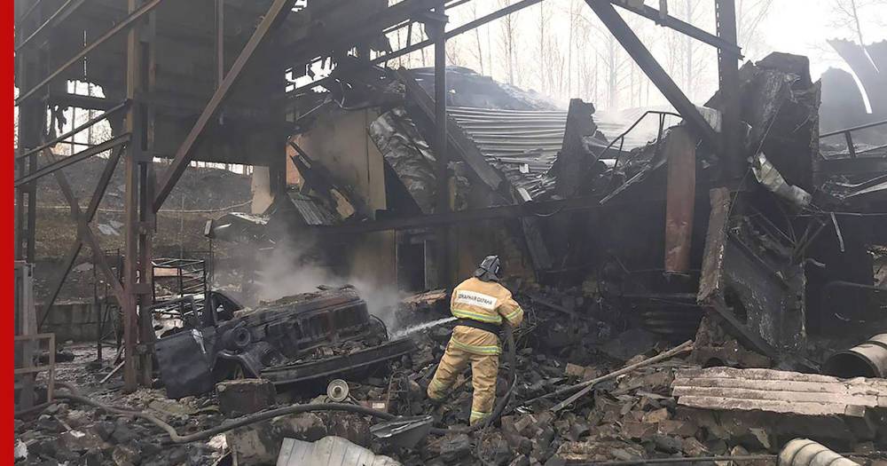 Взрыв и пожар на заводе в Рязанской области. Что известно к этому часу