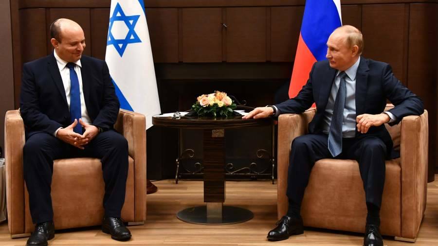 Песков оценил переговоры Путина и Беннета