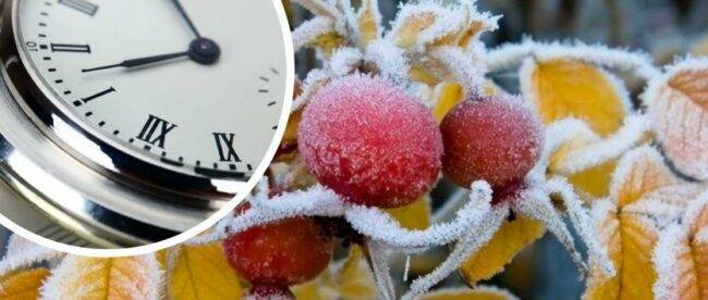 Перевод часов: украинцы перейдут на зимнее время