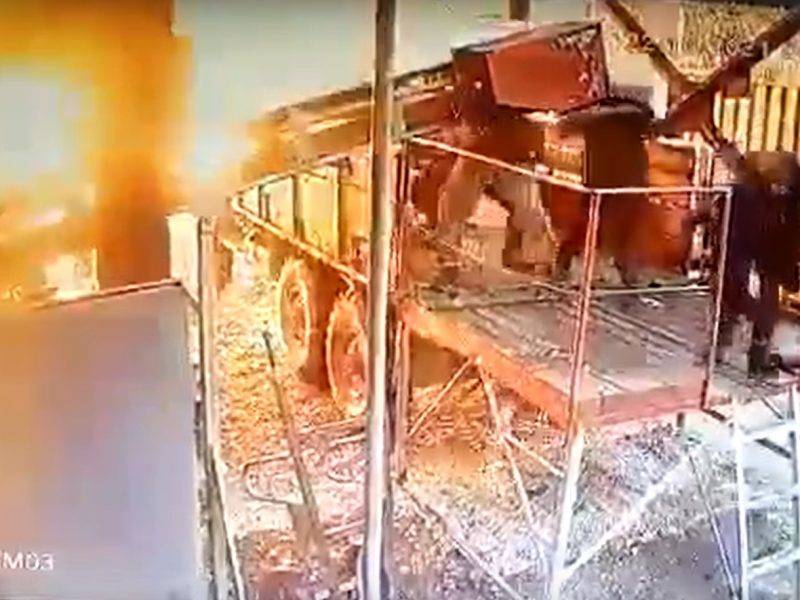 Опубликовано видео взрыва на заводе «Эластик» в Рязани, где погибли 17 человек