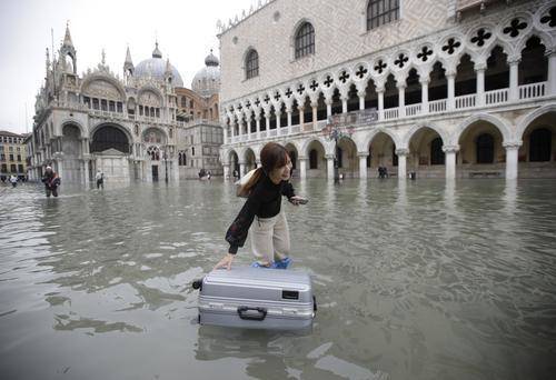Глобальное потепление может утопить Венецию