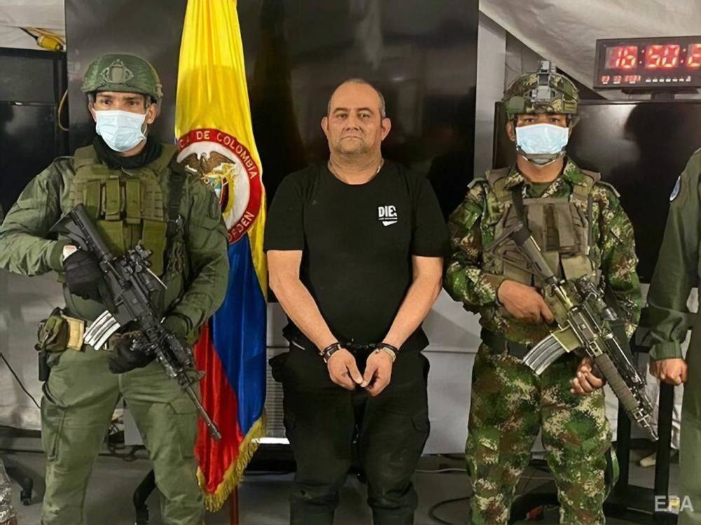 В Колумбии в ходе спецоперации задержали главаря наркокартеля, за информацию о котором США предлагали $5 млн