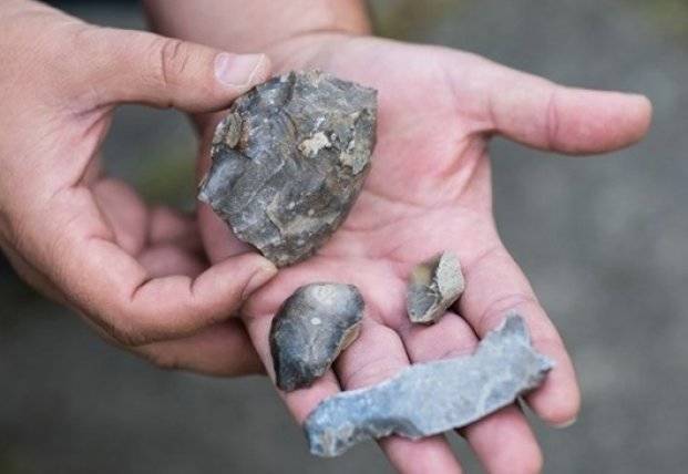 Под Киевом обнаружены древние поселения людей эпохи палеолита