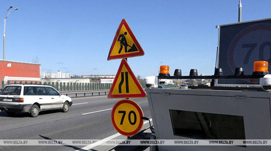 Датчики следят за скоростью на трех участках дорог Гомельской области