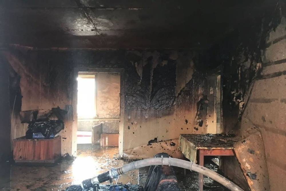 В Астрахани на пожаре обнаружен погибший
