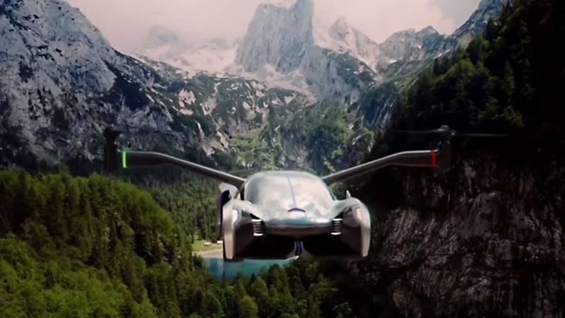 Китайский производитель XPeng показал прототип летающего автомобиля