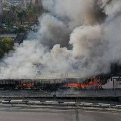 Прокуратура Владивостока начала проверку по факту пожара на рынке