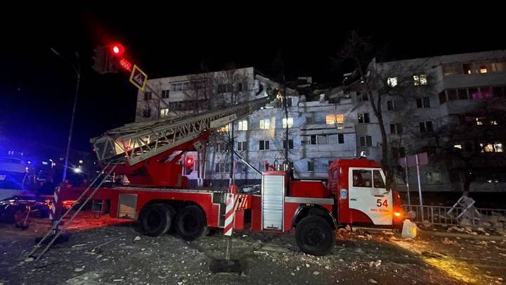 Появилось видео состояния жилого дома в Набережных Челнах после взрыва газа