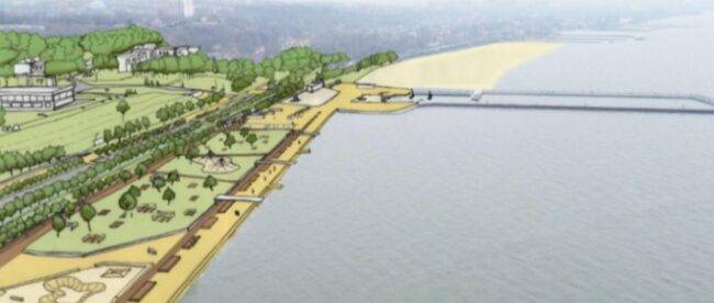 Французские эксперты представили план реконструкции центральной набережной Мариуполя (фото)