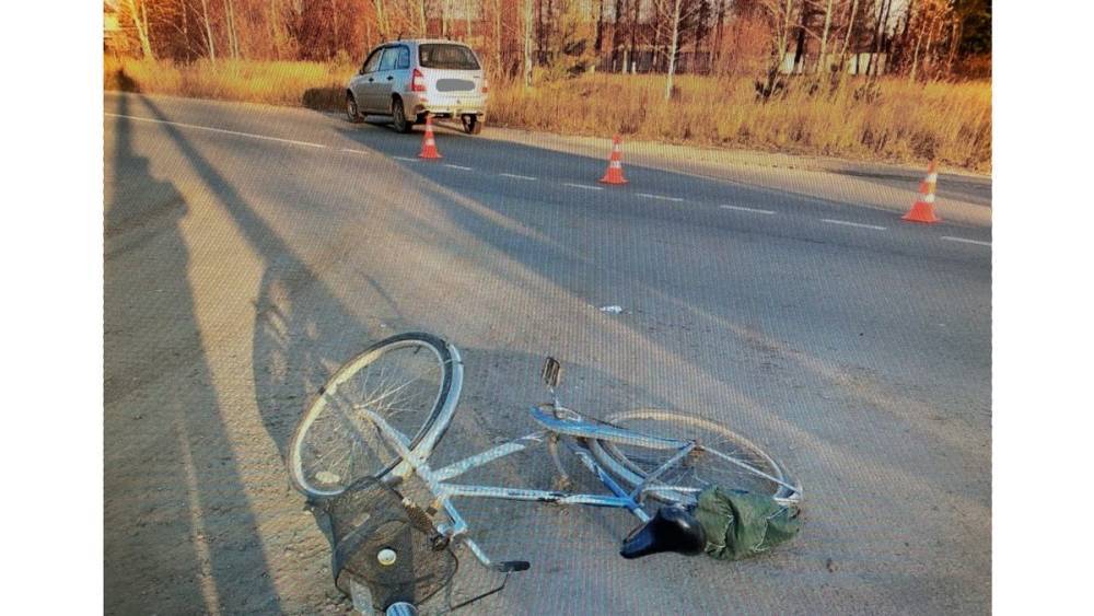 В Касимове под колёса Lada Kalina попал 66-летний велосипедист