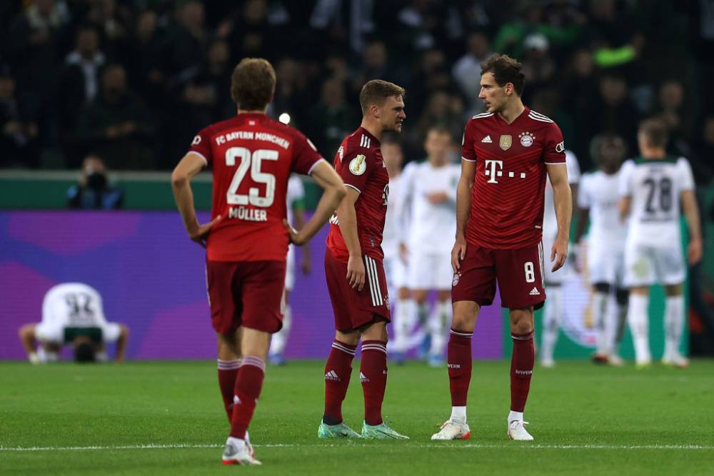 Бавария неожиданно разгромно проиграла менхенгладбахской Боруссии в Кубке Германии