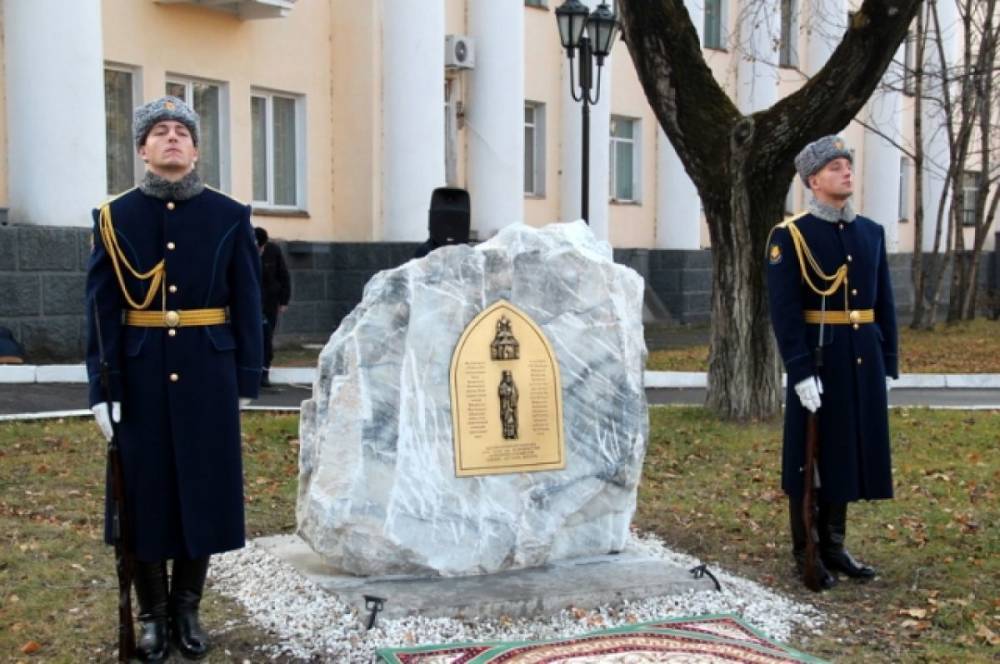 В Хабаровске на месте разрушенной церкви установили мемориальный камень
